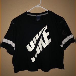 Nike jersey crop top - Medium